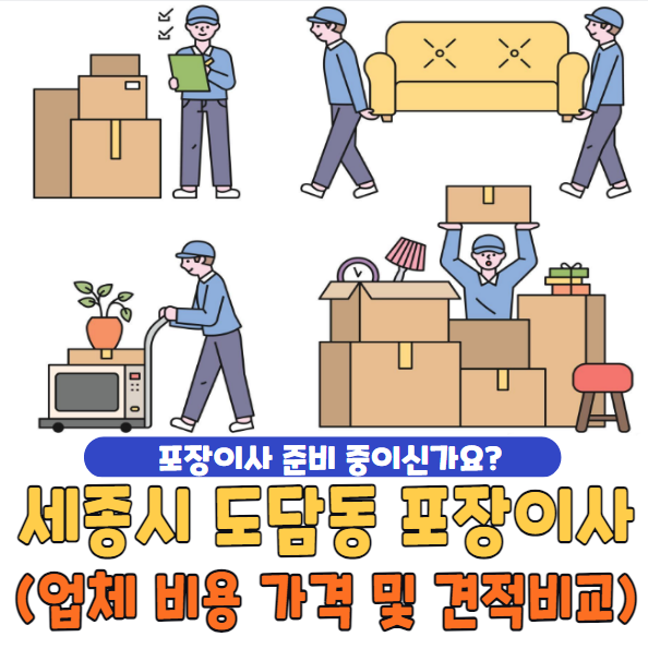 세종시 도담동 포장이사