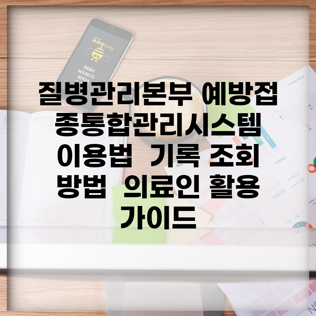 질병관리본부 예방접종통합관리시스템 이용법 | 기록 조회 방법 | 의료인 활용 가이드