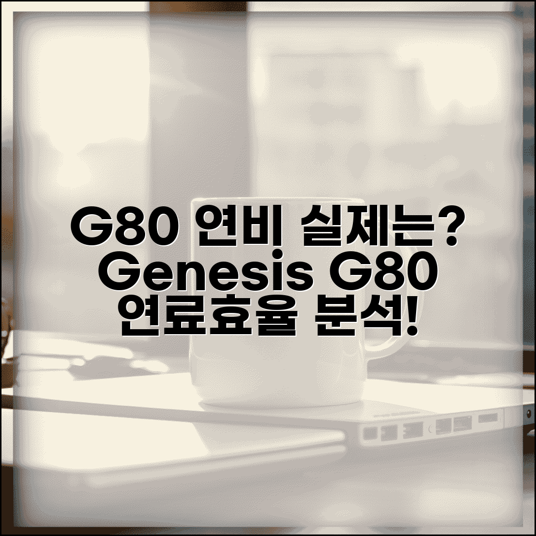 G80 연비 실연비 | 제네시스 G80 연료효율 완벽정리