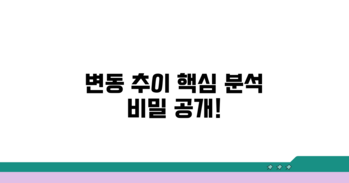 변동 추이 핵심 분석