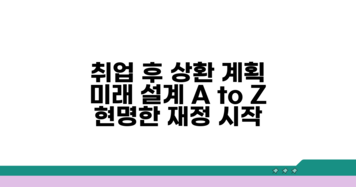취업 후 상환 계획 세우기