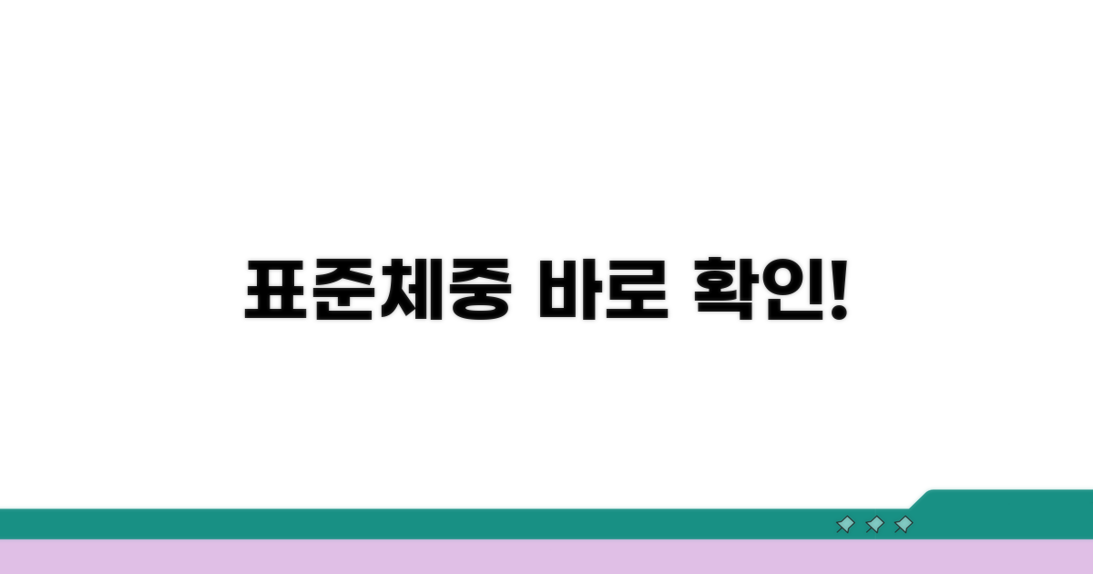 표준체중, 바로 확인하기