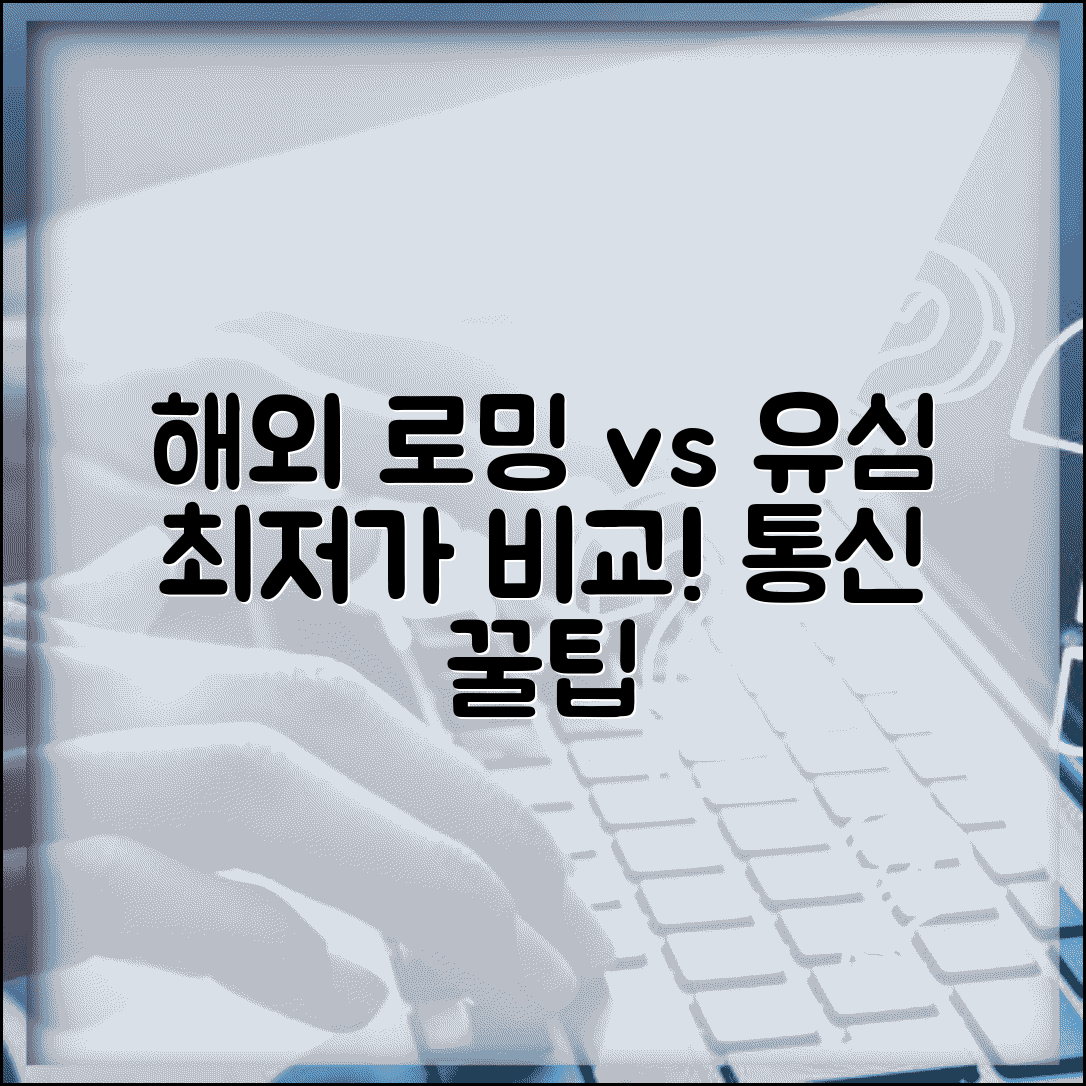 해외 로밍 vs 현지 유심 어떤게 쌀까요 | 로밍요금 비교, 해외통신 꿀팁 총정리