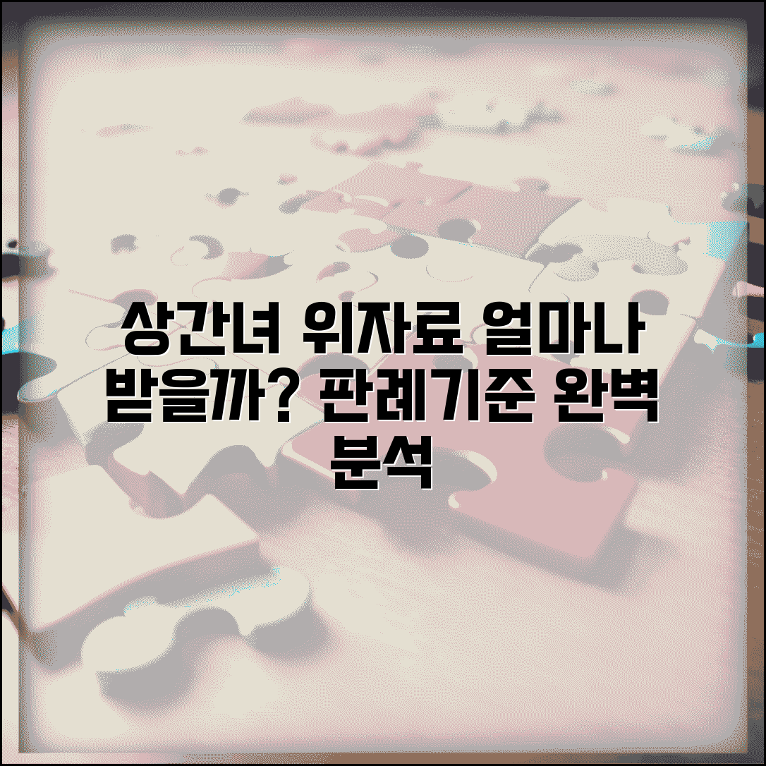 상간녀 위자료 청구금액 기준 | 불륜 위자료 판례상 인정 금액과 산정 요소, 제대로 알아보세요