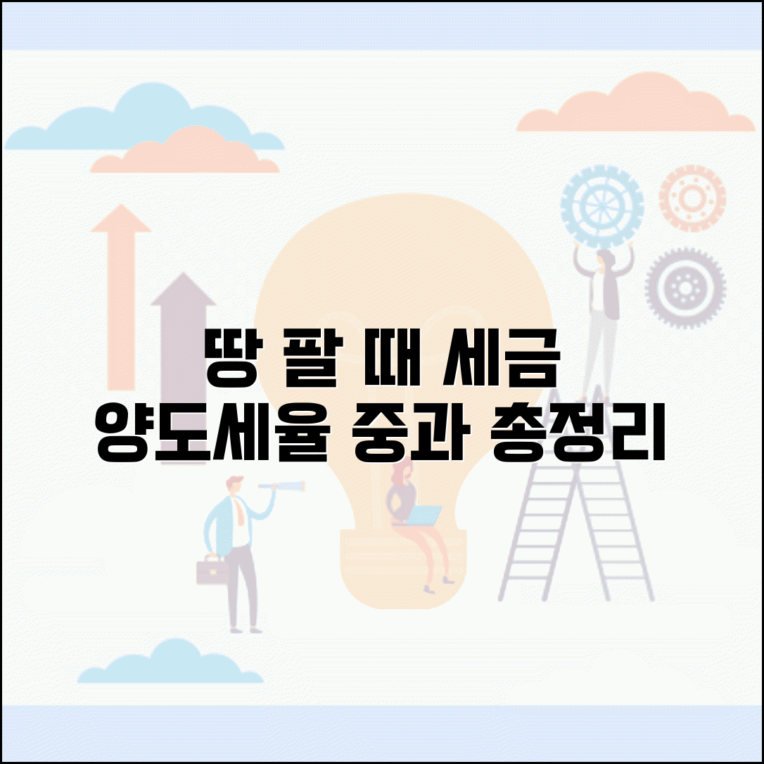 토지 양도세율 적용 | 토지 양도소득세율과 중과세 기준 | 양도소득세 계산 및 신고 절차 총정리