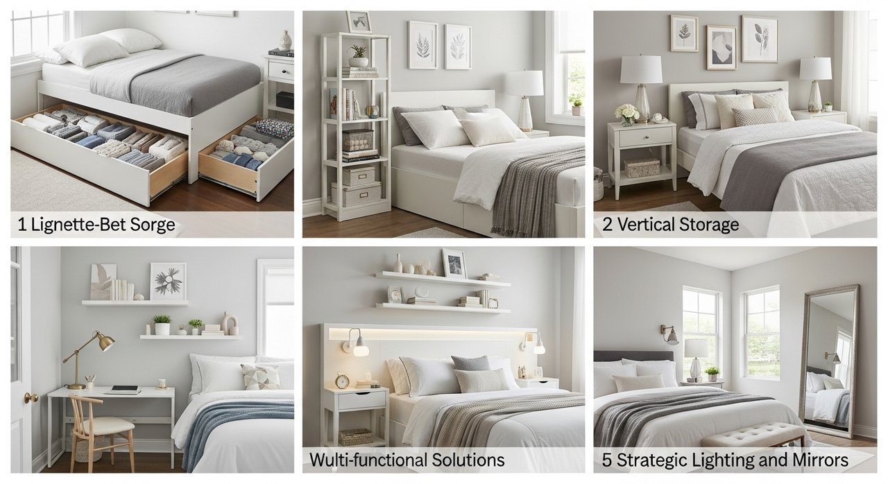 퀸사이즈 침대 크기 활용 팁 | 침실 공간 효율적으로 꾸미기 5가지 비법