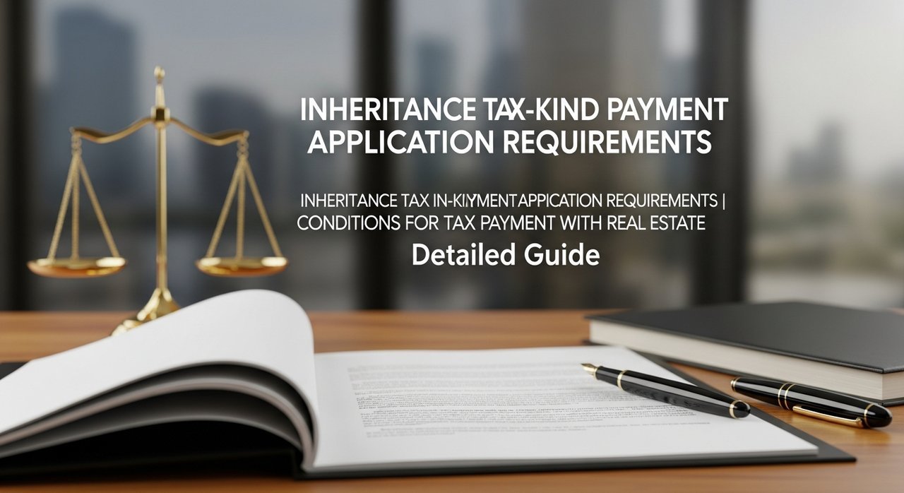 상속세 물납신청 요건, 부동산으로 세금납부 가능조건 상세 안내