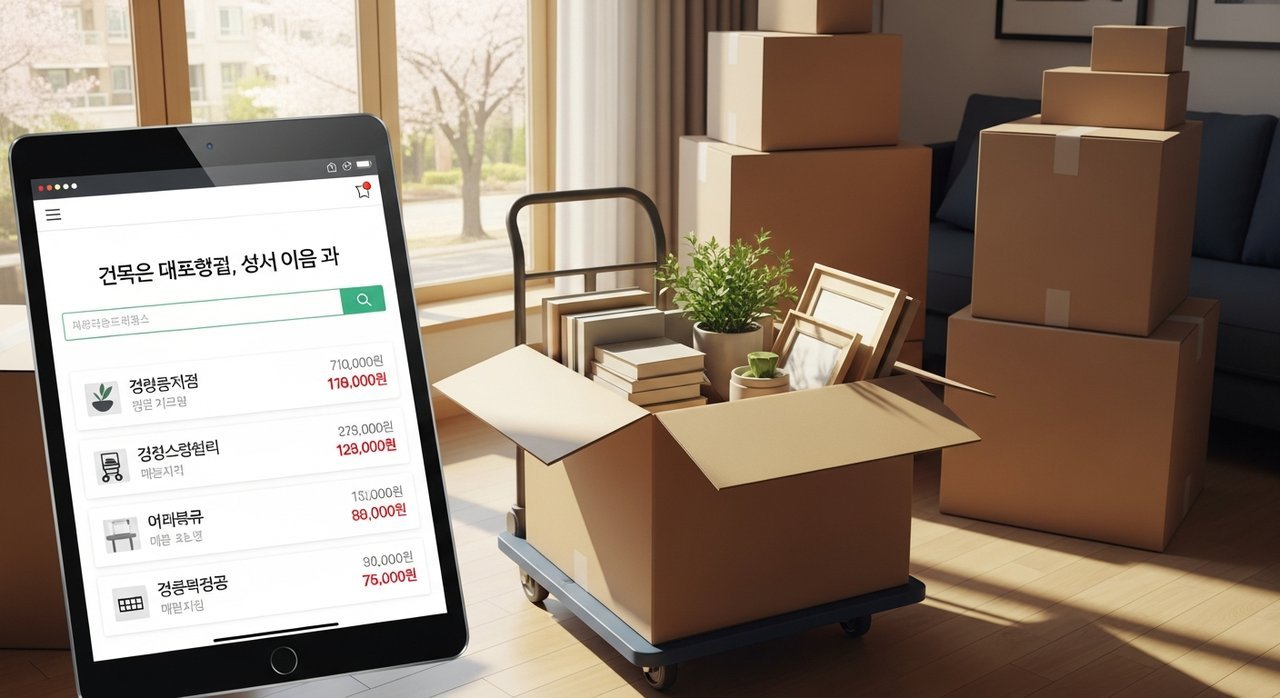 경북 울진군 포장이사 업체 추천, 비용 견적비교 가격 총정리 꿀팁