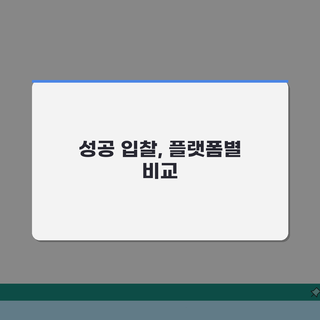 경매사이트 입찰 성공 비법, 플랫폼 비교, 초보자 주의사항 A to Z: 7가지 핵심 전략